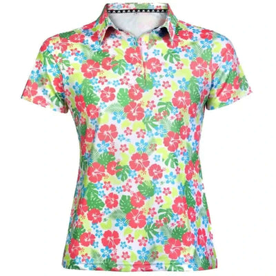 ladies hawaiian golf shirt