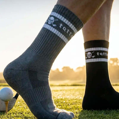 high performance crew golf socks for men and women