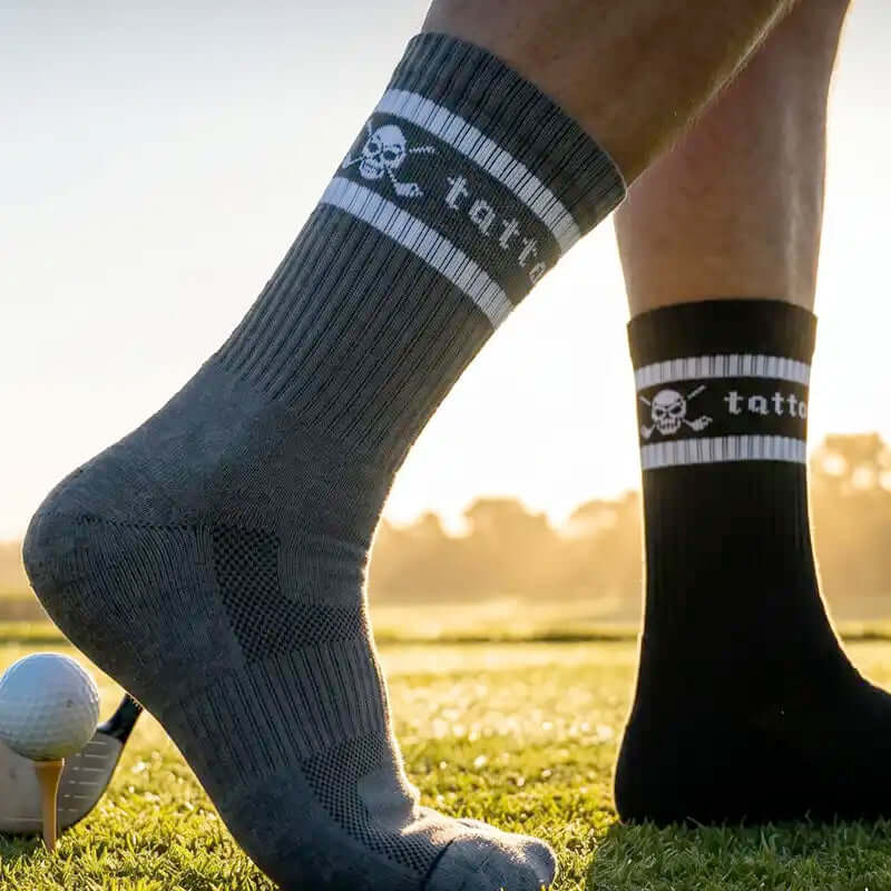 high performance crew golf socks for men and women