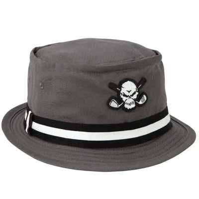 charcoal golf bucket hat