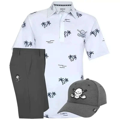 Hawaiian golf outfit 