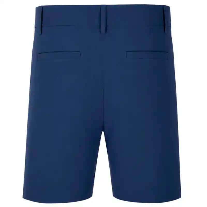 Navy blue golf shorts for men