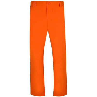 orange golf pants