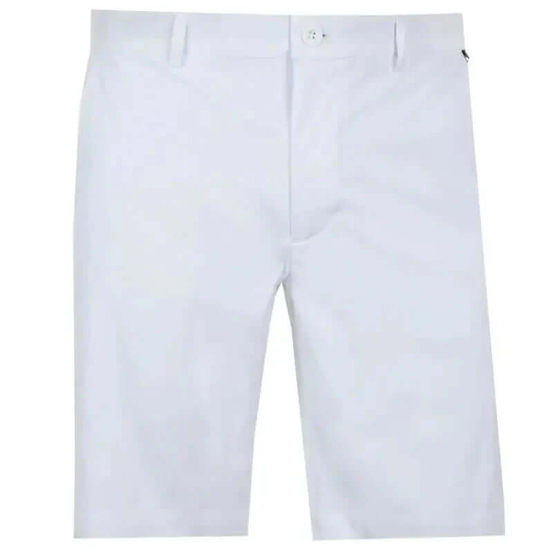 OB ProCool Golf Shorts in white showcasing premium fabric and comfort for golfers.