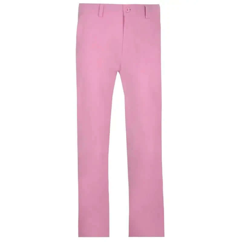 men's pink golf pants