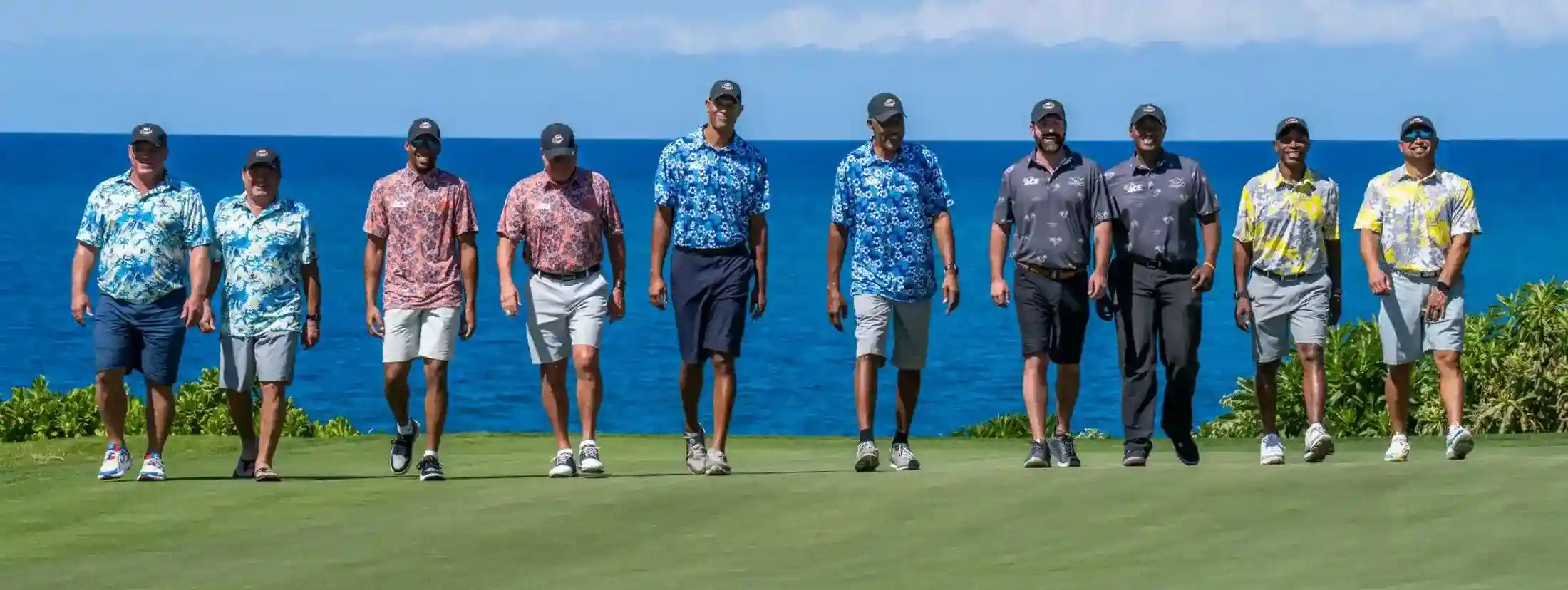 Hawaiian Golf Polo's for men 