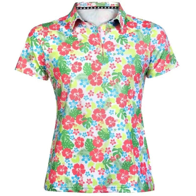 ladies hawaiian golf shirt