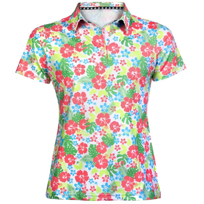 ladies hawaiian golf shirt