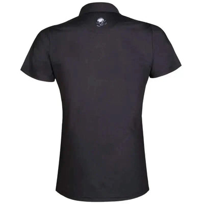 ladies black golf shirt