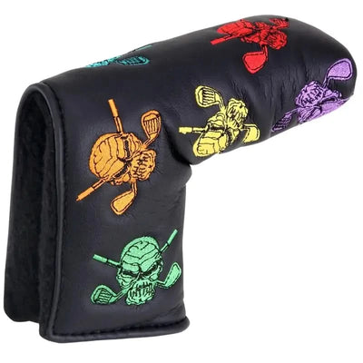 wild skulls blade putter cover