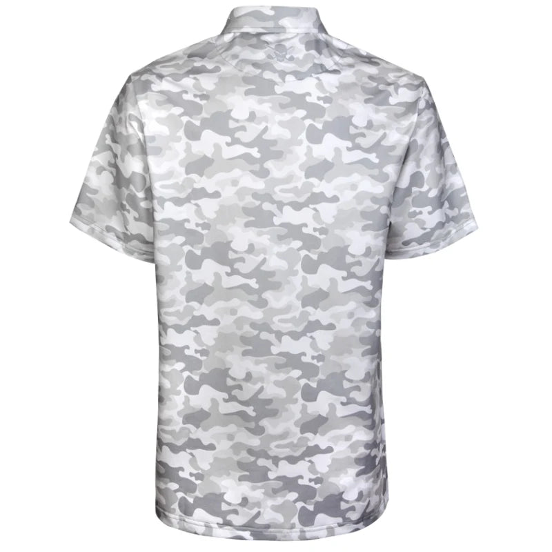 white camo golf polo