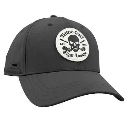 Cigar Lounge Performance Golf Hat (Black)