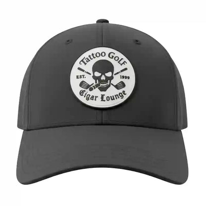 Cigar Lounge Performance Golf Hat (Black)