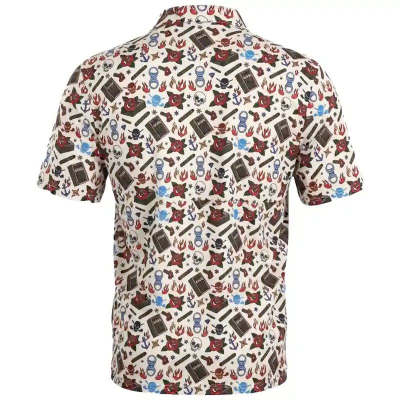 Cigar Flash Cool Stretch Men's Golf Shirt