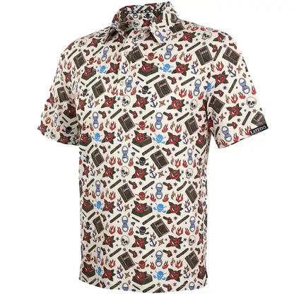 Cigar Flash Cool Stretch Men's Golf Shirt