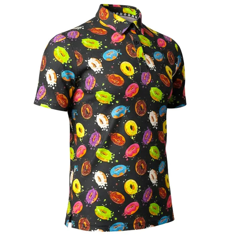 Fun golf shirts for men