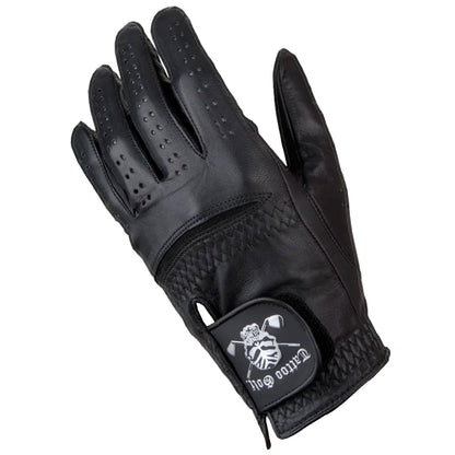 black golf glove