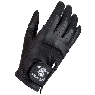 black men's golf glove