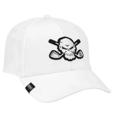 Tattoo Golf '99 Cool-Tech performance golf hat shown in white.