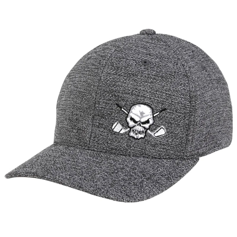 skull golf hat