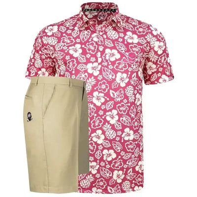 red aloha golf out for men