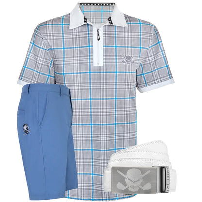 plaid golf outfit for men