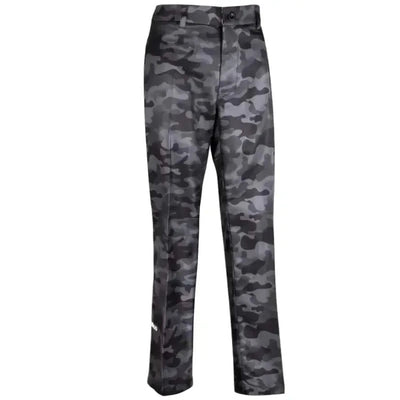 Tattoo Golf Camo ProCool men's golf pants in Camo Black, full-length front view of the camouflage pattern.