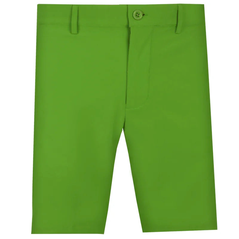 men's green golf shorts