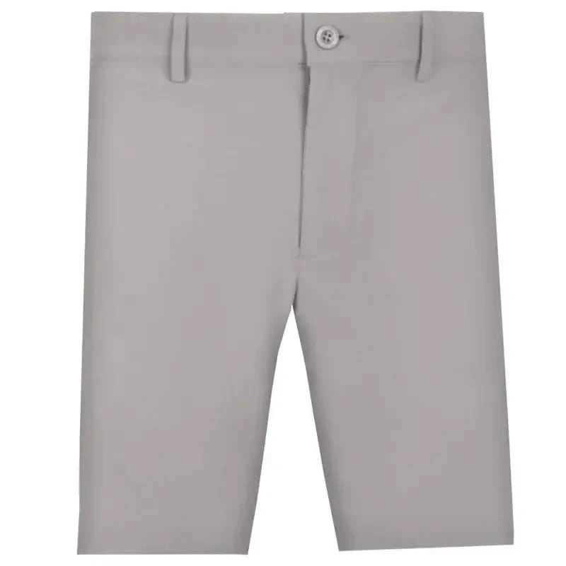 grey golf shorts