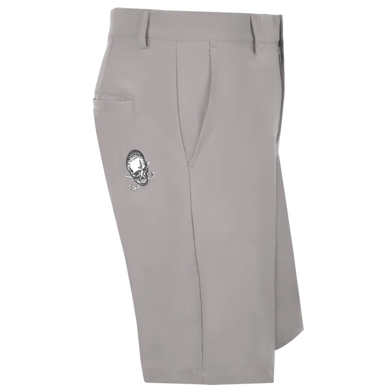 men's grey golf shorts