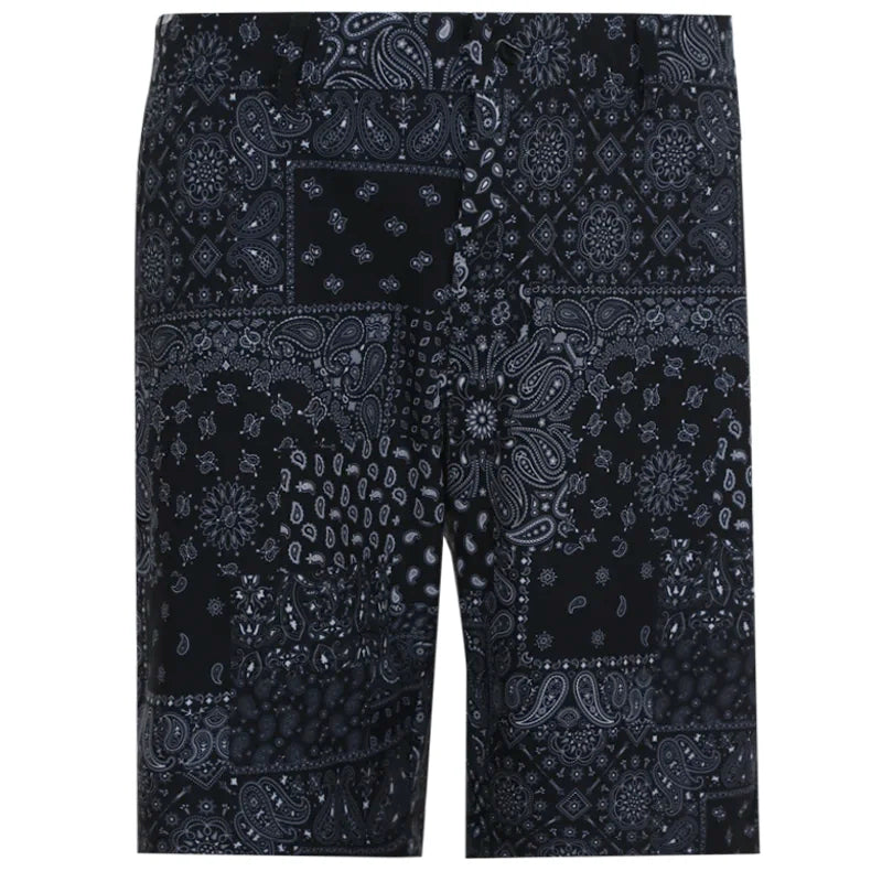 black hustler golf shorts 