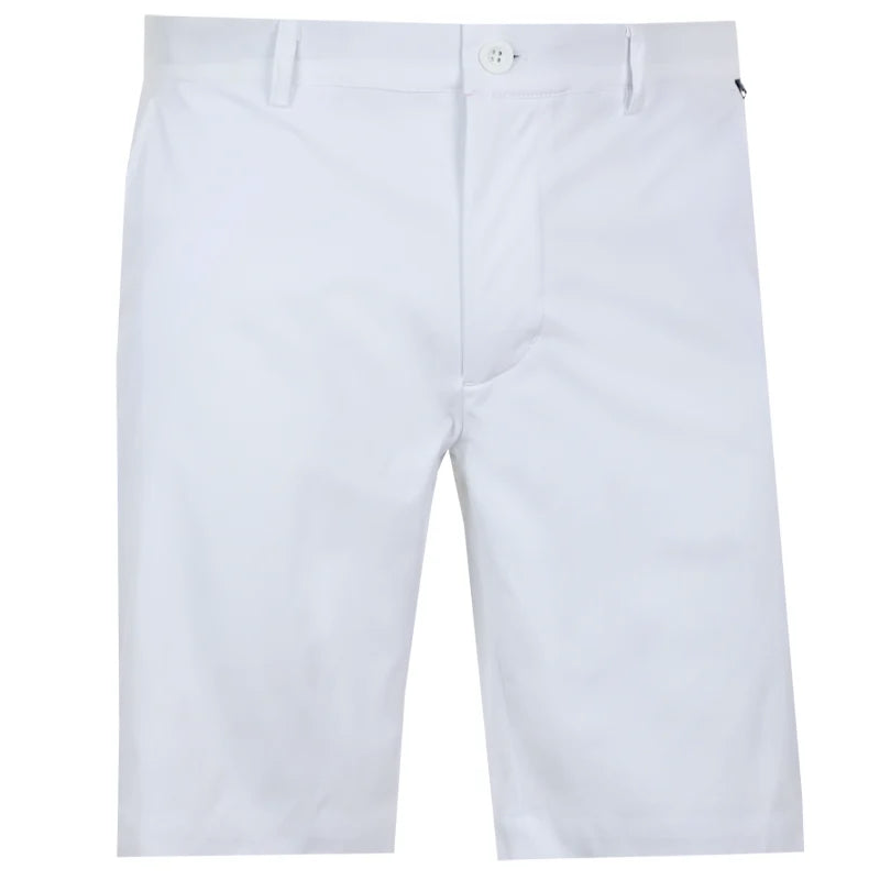men's white golf shorts