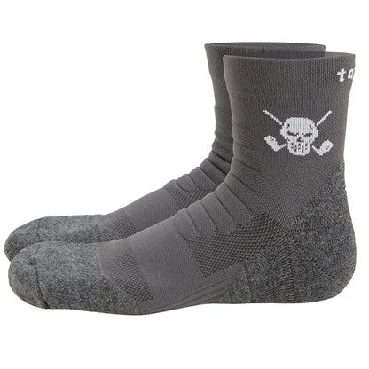 men's golf socks quarter charcoal