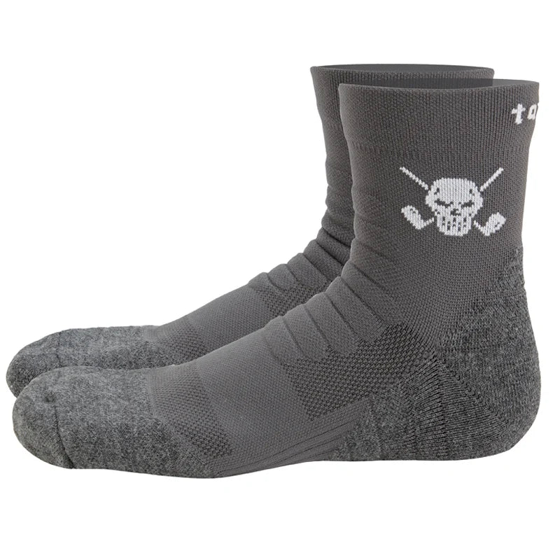 men's golf socks quarter charcoal