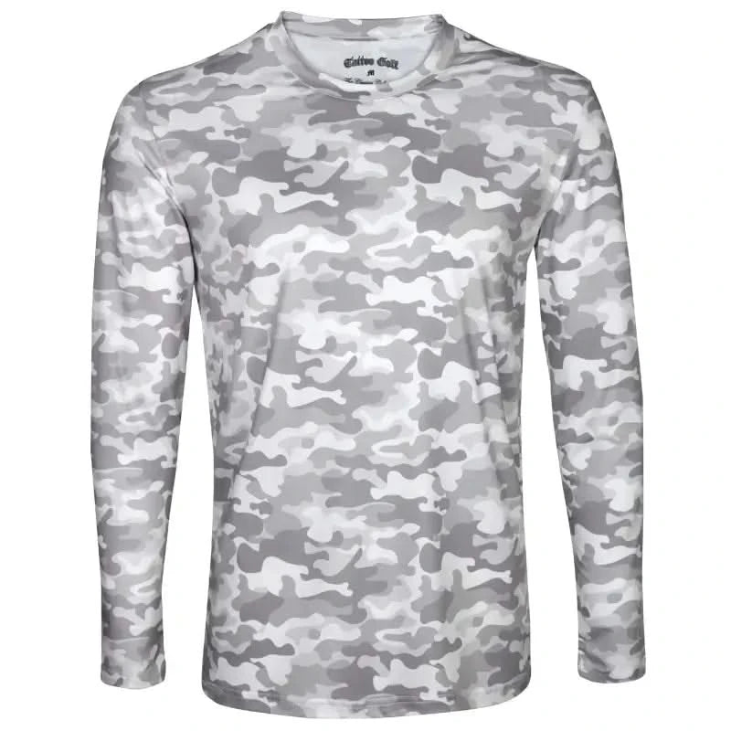 golf undershirt white camo