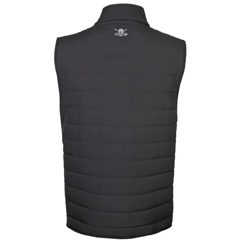 golf vest black