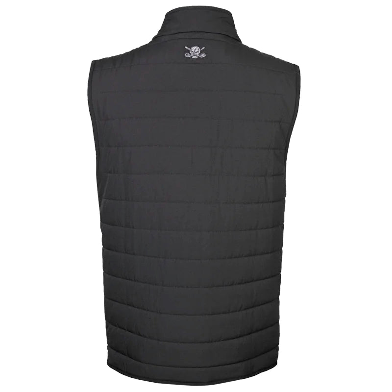 golf vest black