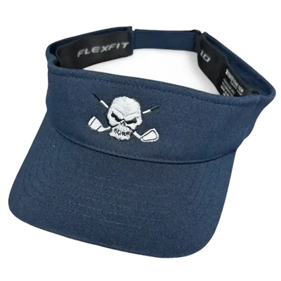 navy golf visor