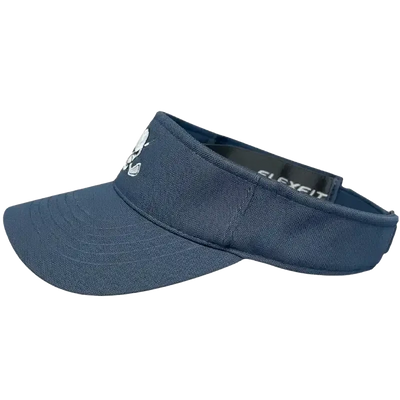 golf visor navy side