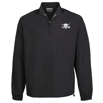 men's black wind shirt