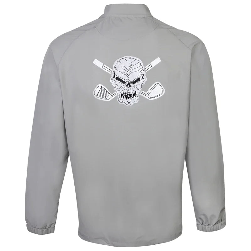 grey windshirt for golf