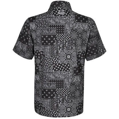 hustler black golf shirt