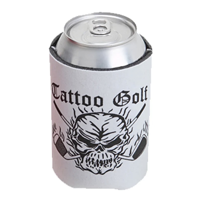 white koozie