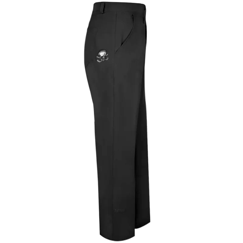 black golf pants