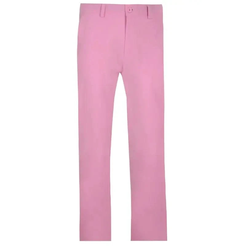 men's pink golf pants