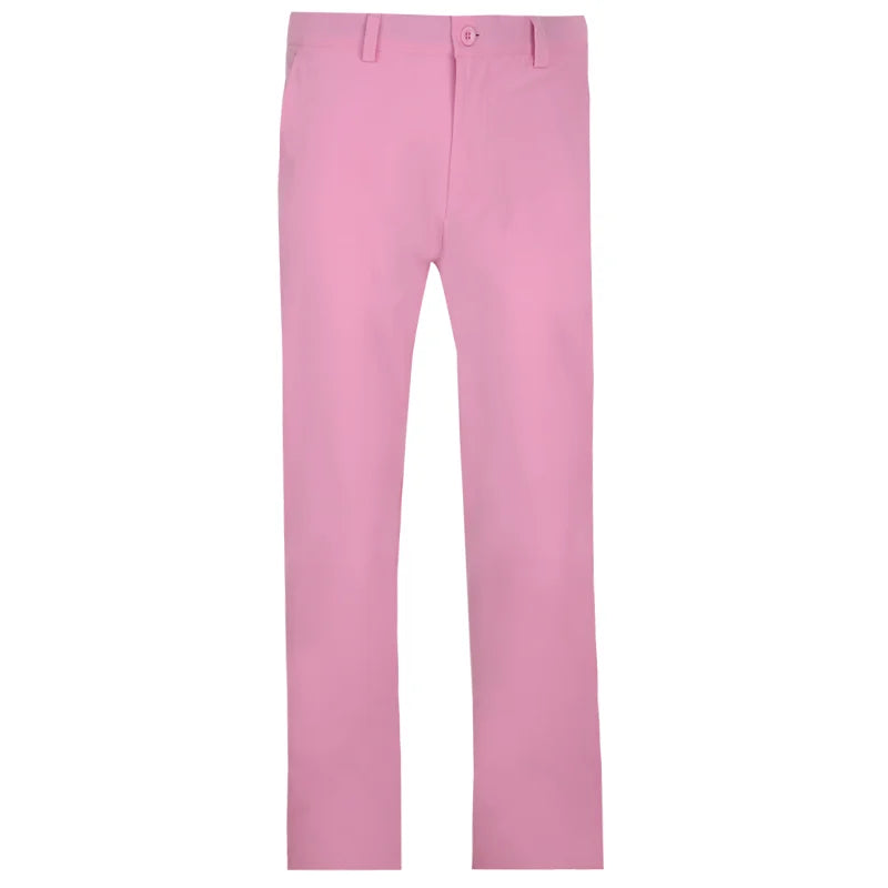 men's pink golf pants