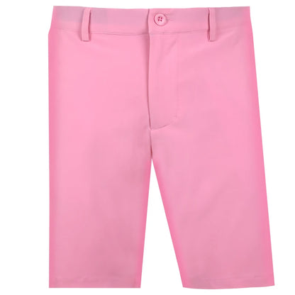 pink golf shorts
