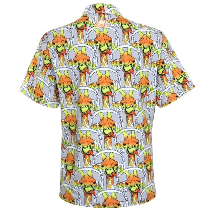 cool giraffe golf shirt