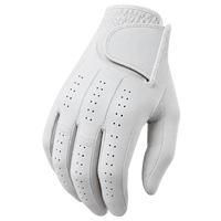 Plain white golf glove shown for comparison.