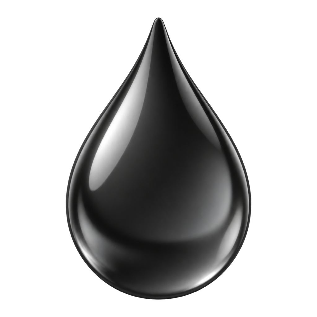 Black water-droplet icon.